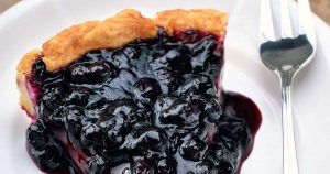 mustikkapiirakka-mikrossa