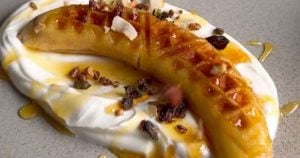 banaani-vohveliraudalla