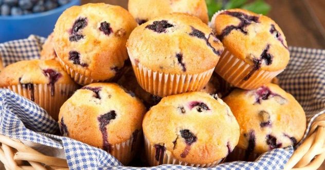 mustikkamuffinit