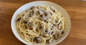herkkusienipasta