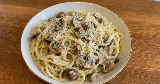 herkkusienipasta